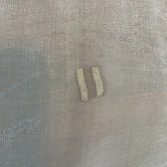 Vintage light pink very large thin polyester or silk scarf - Picture 8 of 10